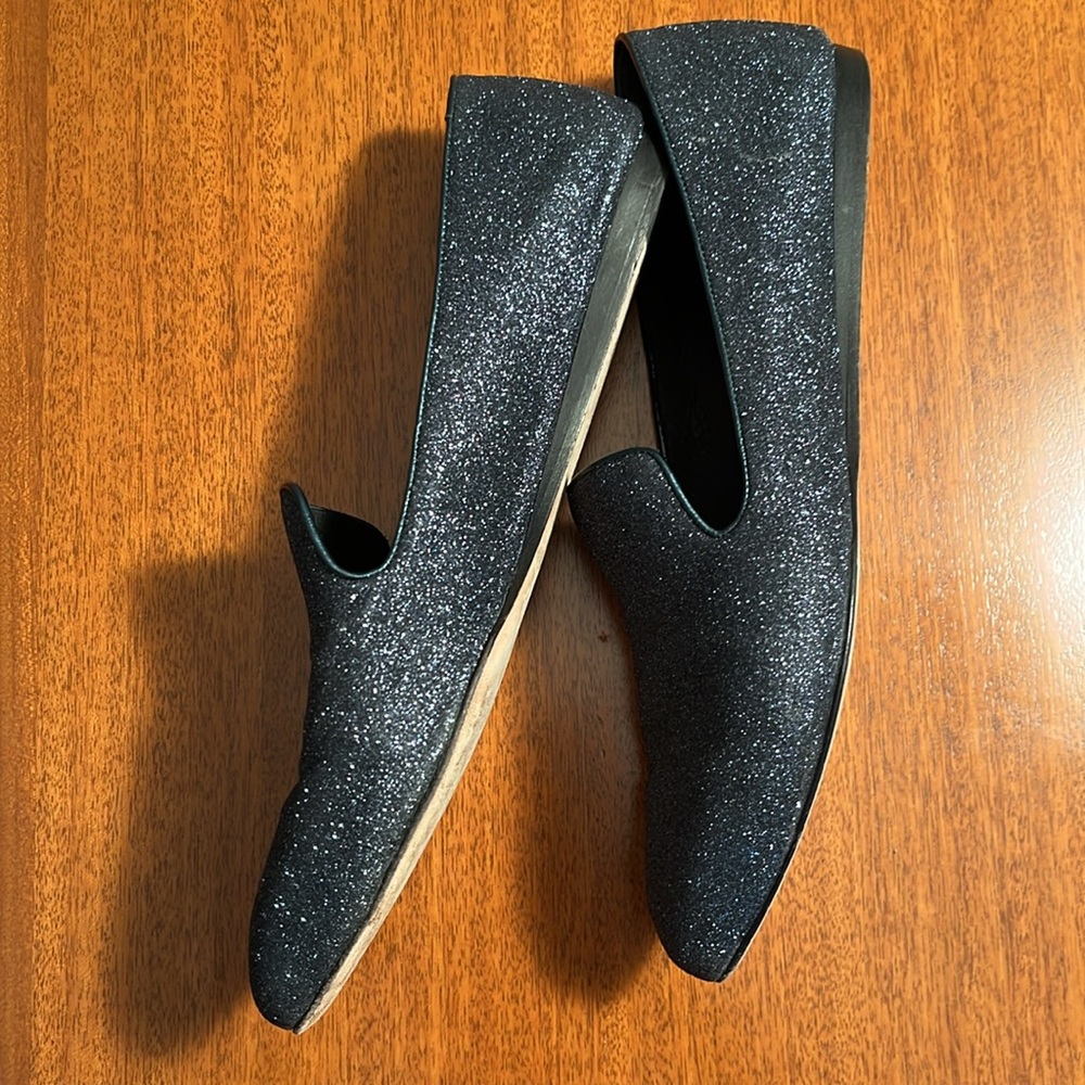 Veronica Beard. Blue glitter ballet flats. Size 39. Made in Italy. - Picture 2 of 5